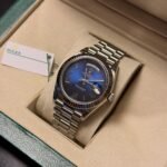 Rolex Day-Date  40mmBlue DialO máximo de qualidade disponível Para mais d...