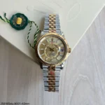 Rolex sky-dweller 

Tamanho: 42mm 
Automático 
Vidro safira 
Máquina ETA ( super...
