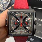 TAG Heuer Monaco Split-Seconds Chronograph 44mm, Mostrador Cinza