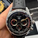 TAG Heuer Carrera Chronosprint x Porsche - Aço 42mm - Preto