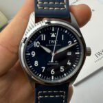 IWC Pilot 40mm Mark XX - Pilot 40mm - Aço/Couro - Azul