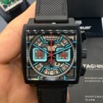 TAG Heuer Monaco Split-Seconds Chronograph 44mm Aço/OxBlack