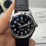 IWC Pilot 40mm Mark XX - Pilot 40mm - Aço/Couro - Preto