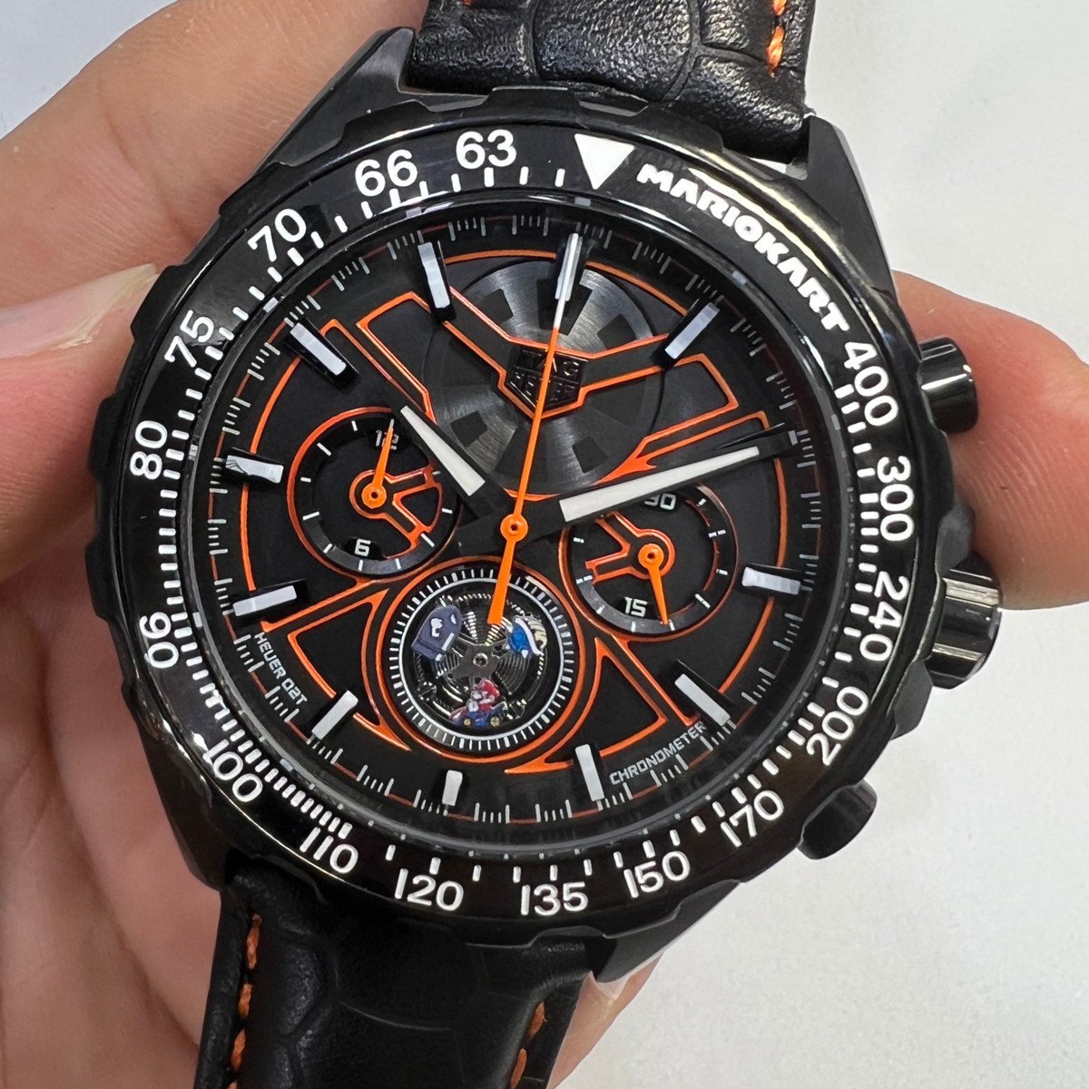 a43f4e_62365aec39104451bf8208d45ecf1d1bmv2 TAG Heuer Calibre 16 - F1 - Mario Kart - Lançamento - 44mm - Imagem 1