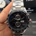 TAG Heuer Carrera, Chronograph Eletrônico, 44 mm, Aço