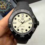 TAG Heuer Aquarecer 300, 43mm, Aço/OxBlack - TRITIUM - Super-LumiNova®
