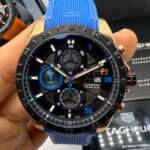 TAG Heuer Carrera RedBull Aço/Rose 43mm Mostrador Preto