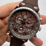 TAG Heuer Carrera McLaren Mercedez Aço 43mm Pulseira Nylon