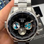 TAG Heuer Carrera Chronosprint x Porsche - Aço 42mm - Preto
