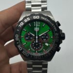 TAG Heuer F1 Cronometro 44mm Aço Mostrador Verde