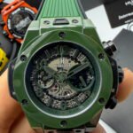 Hublot Big Bang 20th Anniversary King - Green Cerâmica Tungsténio 43mm