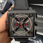 TAG Heuer Monaco Split-Seconds Chronograph 44mm, Mostrador Cinza