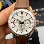 TAG Heuer Carrera Chronosprint x Porsche - Aço/Rose 42mm -