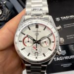 TAG Heuer Carrera Chronosprint x Porsche - Aço 42mm - Branco