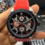 TAG Heuer Carrera RedBull Aço 43mm Mostrador Preto