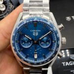TAG Heuer Carrera Chronograph Aço 39mm - Azul -