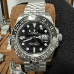 Relógio Bruce Wayne 40mm GMT Automático Vidro Safira