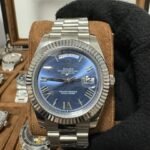 Relógio Day-Date 40mm Automático Cerâmica Vidro Safira