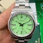 Rolex Oyster Perpetual 36mm/41mm Aço Mostrador Abacate