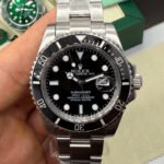 Rolex Submariner Date 41mm Aço Mostrador Preto Luneta Preto